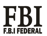 Наклейка fbi federal