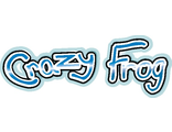 Наклейка crazy frog 001