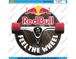 Наклейка Red Bull Feel the wheel