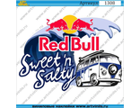 Наклейка Red Bull Sweetn Salty