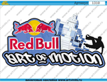 Наклейка Red Bull Art of motion