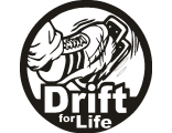 Наклейка drift for life