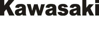 Наклейка kawasaki