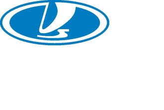 Наклейка лада логотип