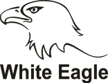 Наклейка white eagle