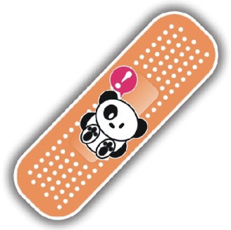 Наклейка Пластырь Drifter  Panda