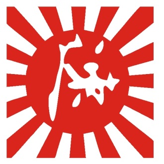Наклейка Japan flag 001