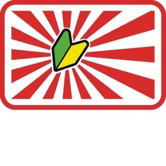 Наклейка Japan flag 003