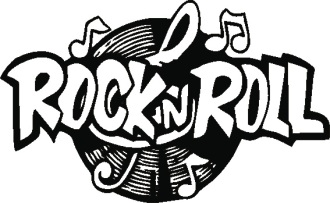 Наклейка Rock n Roll
