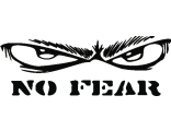 Наклейка No Fear 002