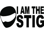 Наклейка i am the stig