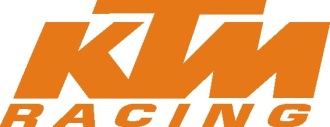 Наклейка ktm racing