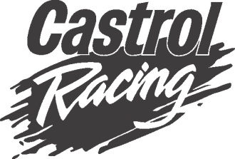 Наклейка castrol racing
