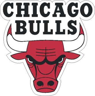 Наклейка chicago bulls