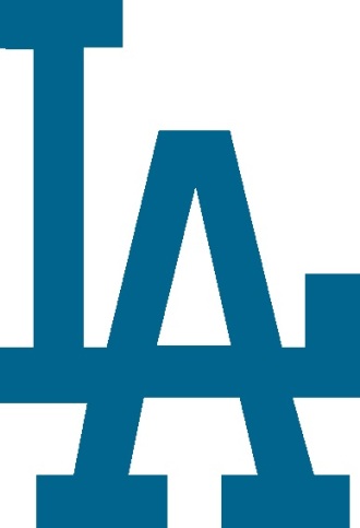 Наклейка LOS ANGELES DODGERS