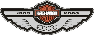 Наклейка HARLEY-DAVIDSON 002