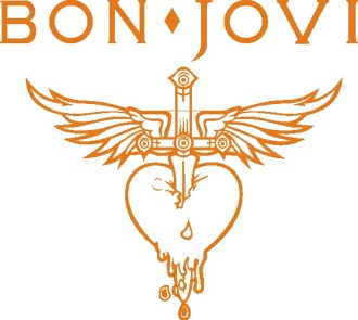 Наклейка bon jovi