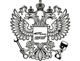 Наклейка герб субару