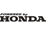 Наклейка powered by Honda