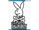 Наклейка play dalnoboy 002