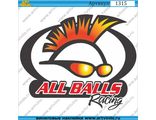 Наклейка All Balls
